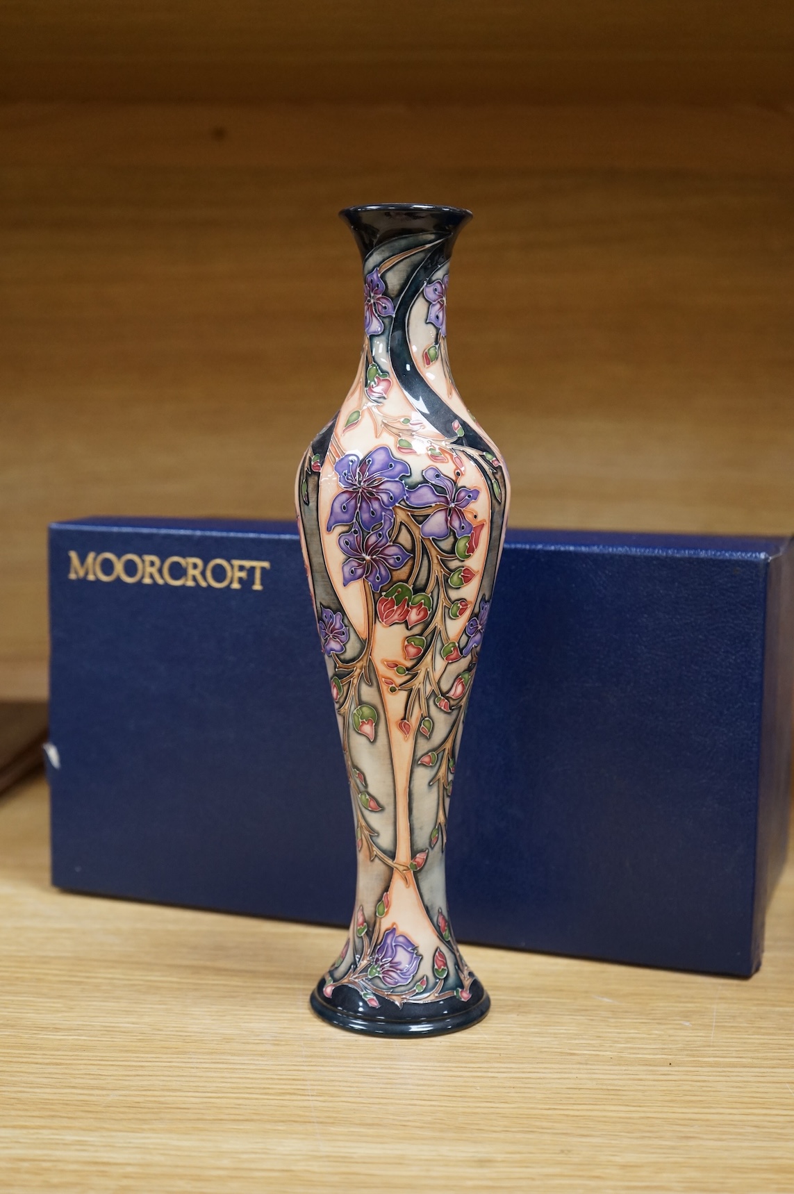 A Moorcroft, ‘Autumn Sunset’ vase by Rachel Bishop, 45/100, 2004